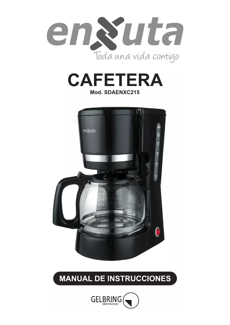 Page 1 de la notice Manuel utilisateur Enxuta SDAENXC215
