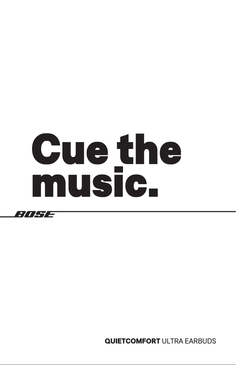 Page n°1 - Manuel utilisateur Bose QuietComfort Ultra Headphones