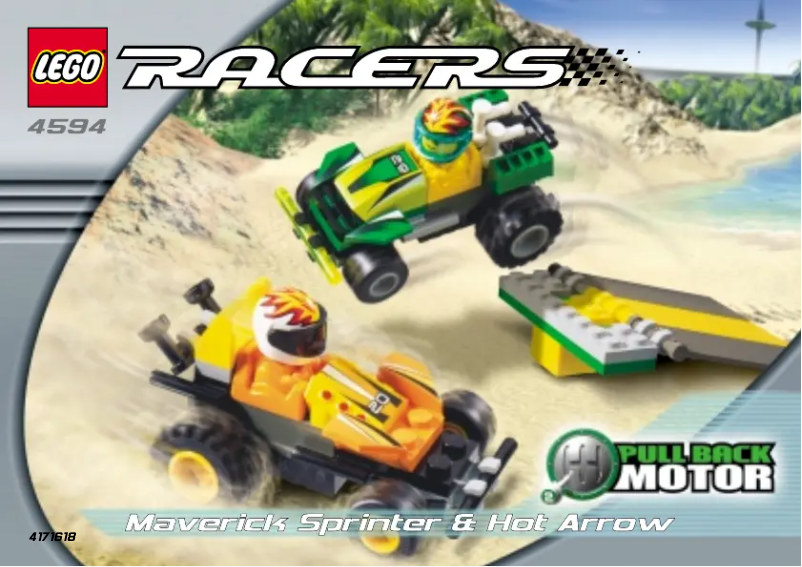 Page 1 de la notice Manuel utilisateur Lego Racers 4594