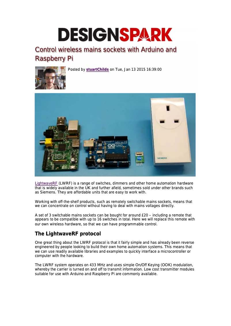 Page 1 de la notice Manuel utilisateur Raspberry Pi Model A+