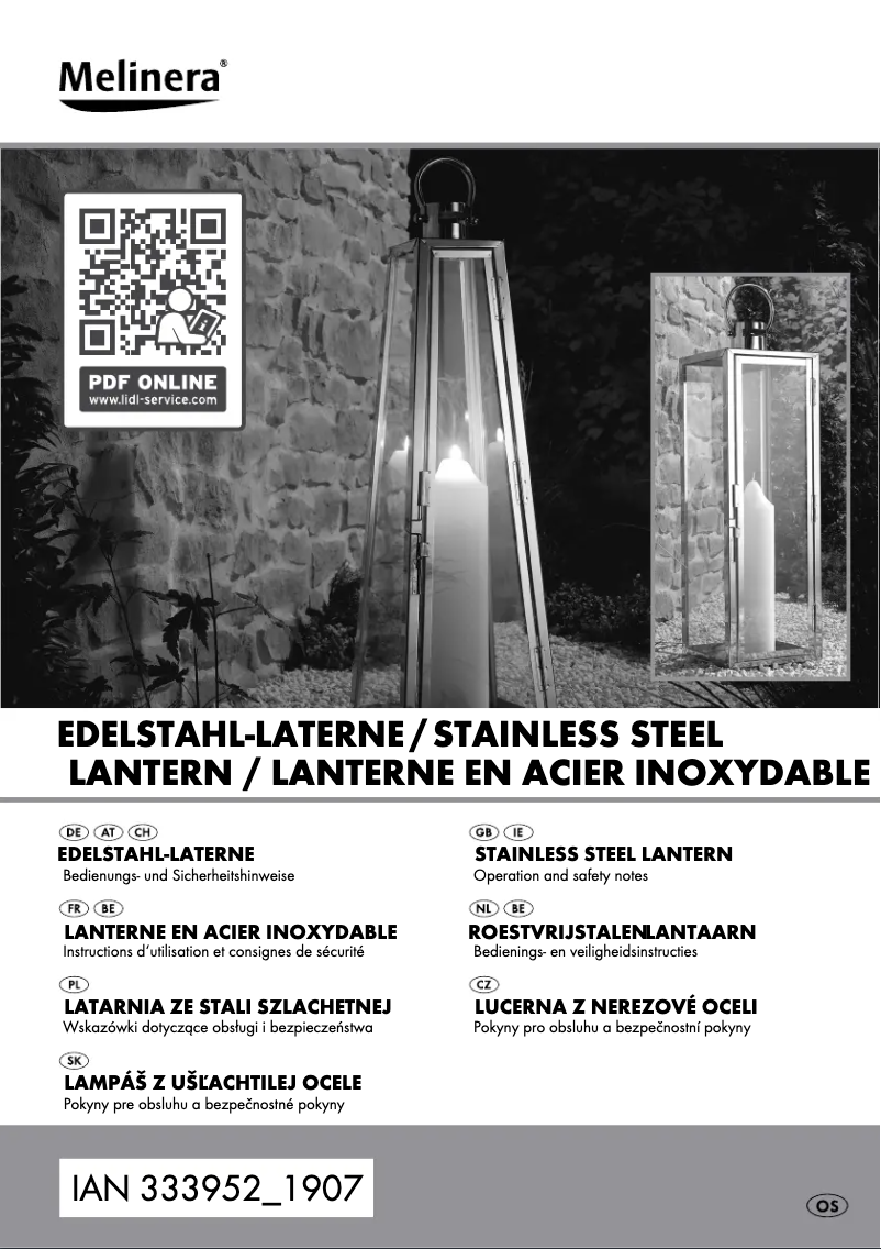 Image de la première page du manuel de l'appareil HG05753A