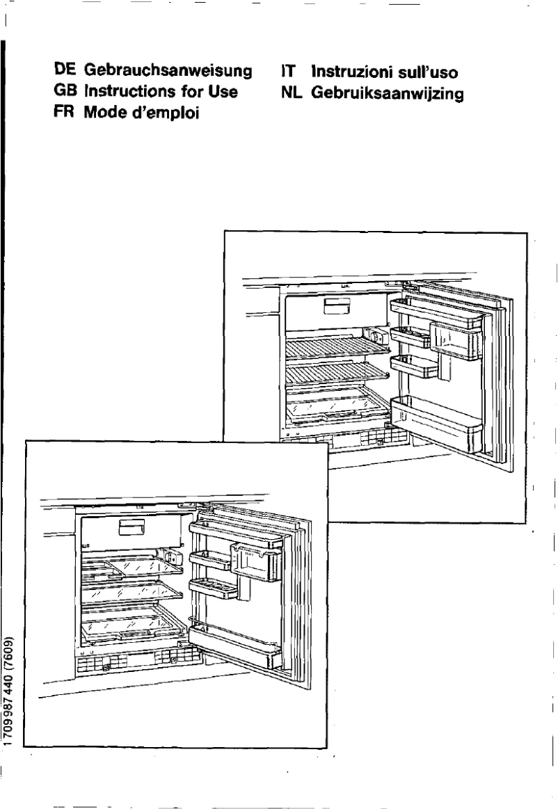 Page 1 de la notice Manuel utilisateur Neff K 4333 X