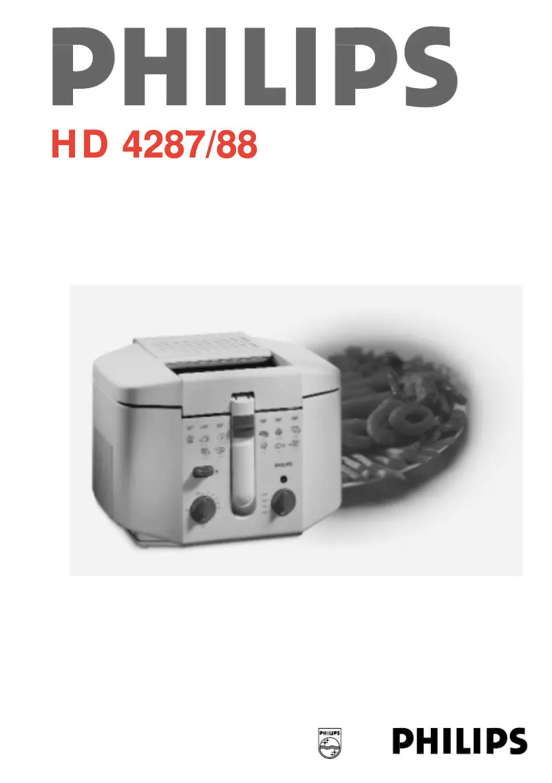 Page n°1 - Manuel utilisateur Philips HD4287