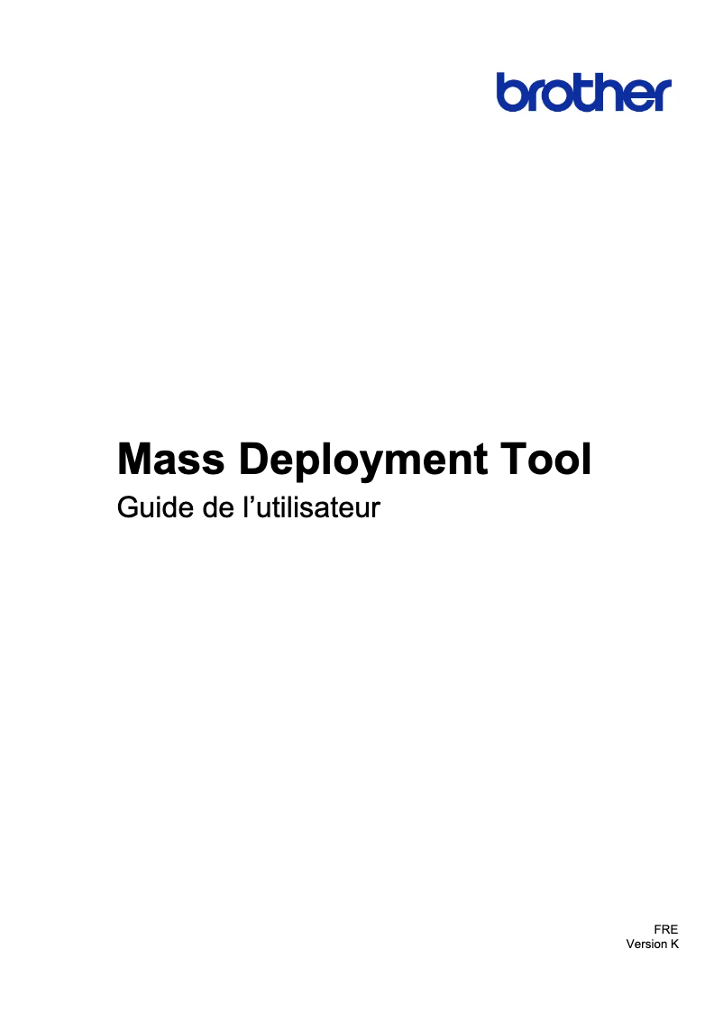 Page 1 de la notice Manuel utilisateur Brother MFC-L6800DW