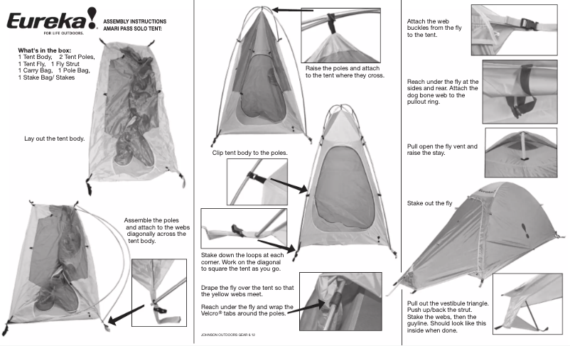 Image de la première page du manuel de l'appareil Amari Pass Solo
