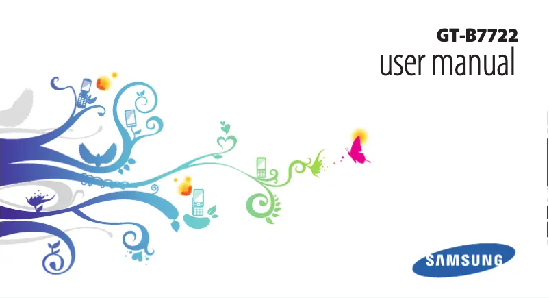 Page 1 de la notice Manuel utilisateur Samsung Star Duos B7722