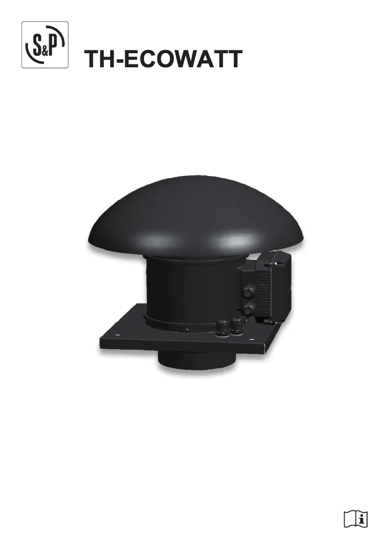 Page 1 de la notice Manuel utilisateur Soler & Palau TH-ECOWATT