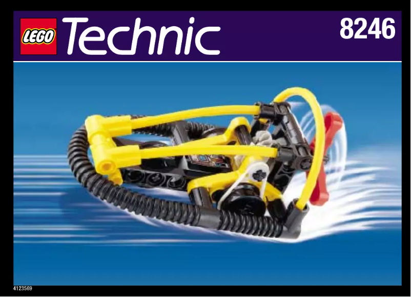 Page 1 de la notice Manuel utilisateur Lego Technic 8246