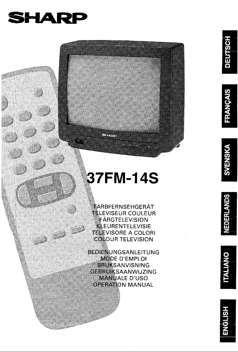 Imagen de la primera página del manual del dispositivo 37FM14S