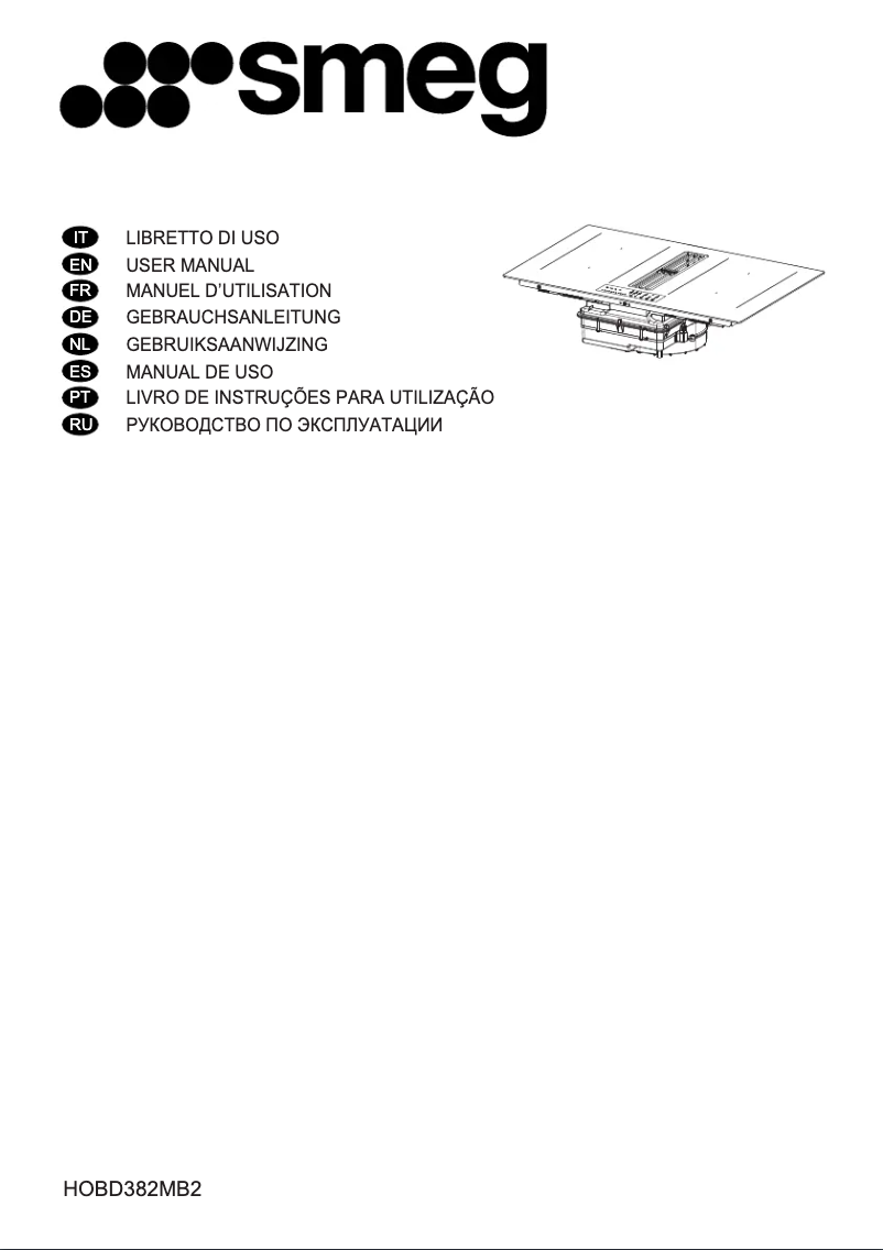 Page n°1 - Manuel utilisateur Smeg HOBD382MB2