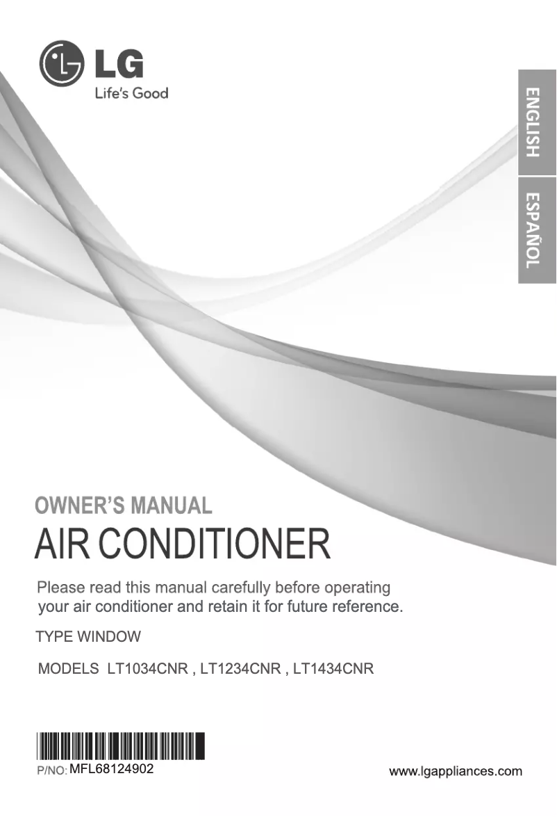 Imagen de la primera página del manual del dispositivo LT1034CNR