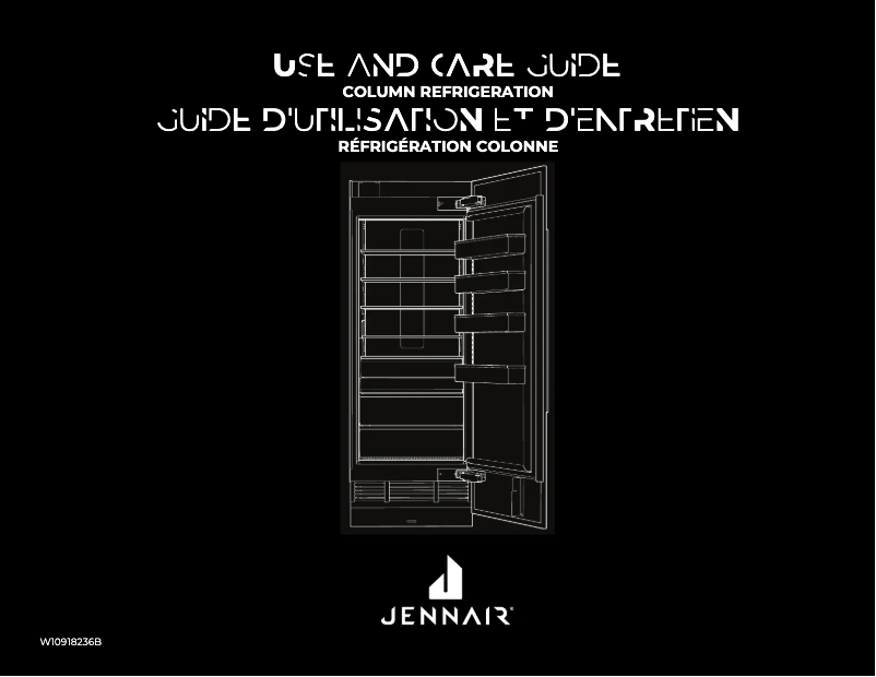 Page n°1 - Manuel utilisateur JennAir JKCPL241GL