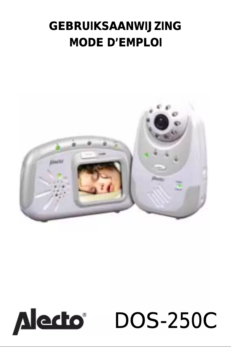 Page 1 de la notice Manuel utilisateur Alecto DOS 250