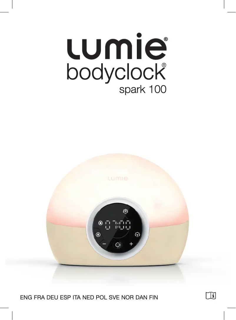 Página 1 del manual Manual de usuario Lumie Bodyclock Spark 100