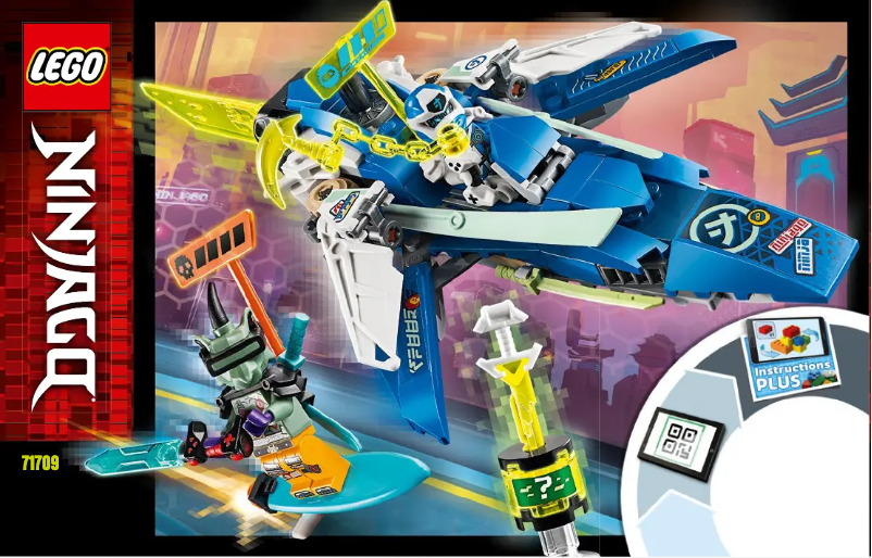 Image de la première page du manuel de l'appareil Ninjago 71709