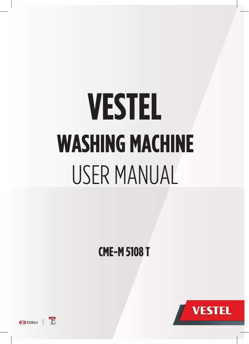 Página 1 del manual Manual de usuario Vestel CME-M 5108 T