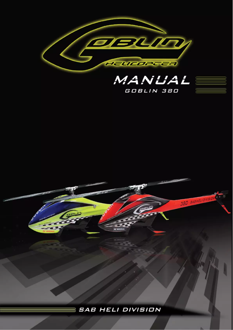 Image de la première page du manuel de l'appareil SG381