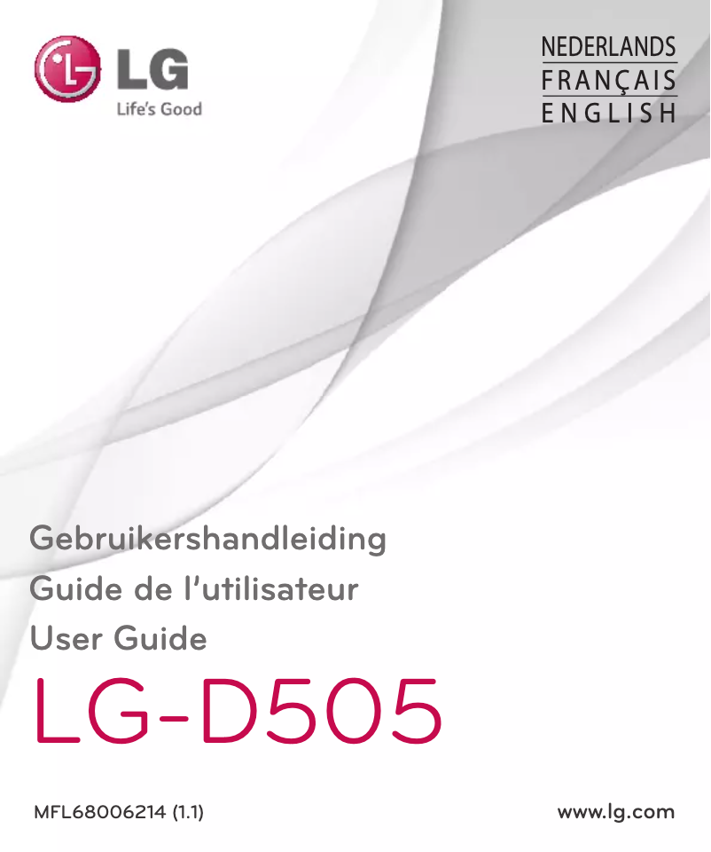 Page n°1 - Manuel utilisateur LG Optimus F6