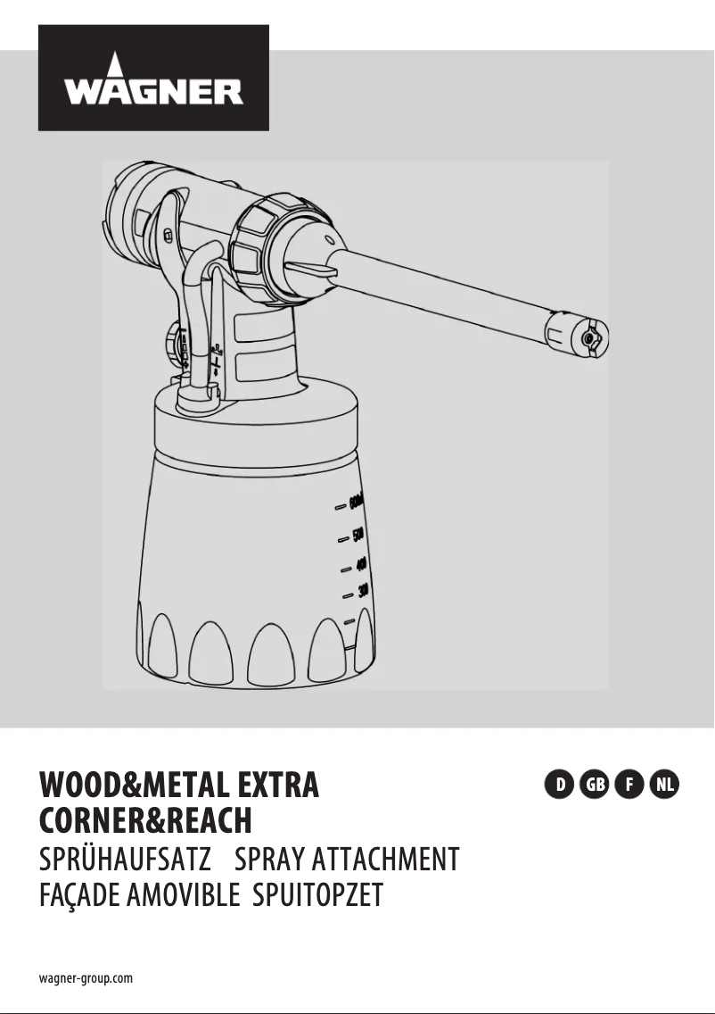 Page 1 de la notice Manuel utilisateur Wagner 2361742