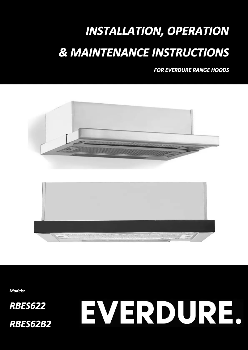 Imagen de la primera página del manual del dispositivo RBES62B2
