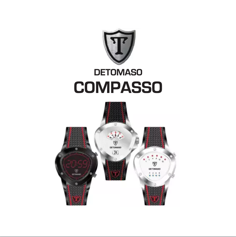 Page n°1 - Manuel utilisateur Detomaso Compasso