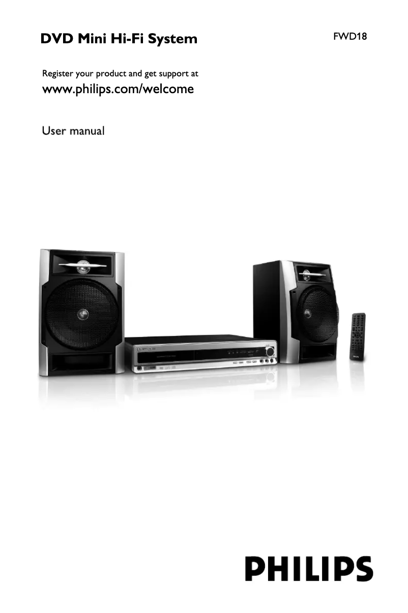 Image de la première page du manuel de l'appareil FWD18