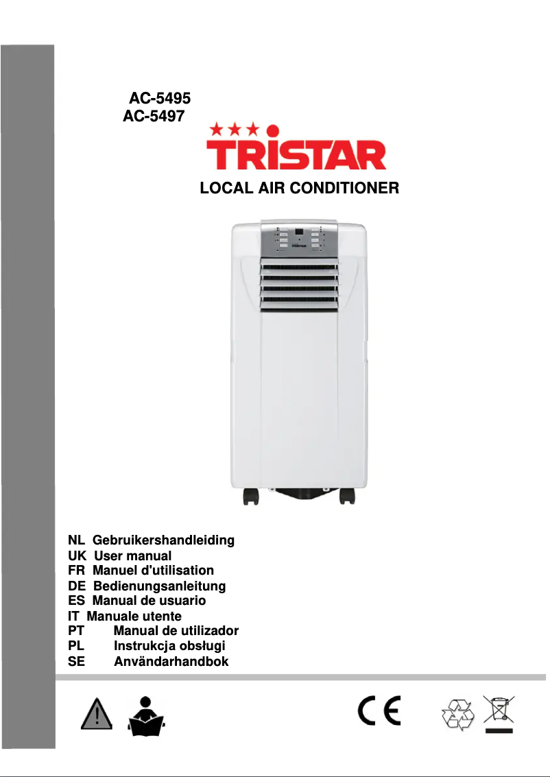 Page 1 de la notice Manuel utilisateur TriStar AC-5495