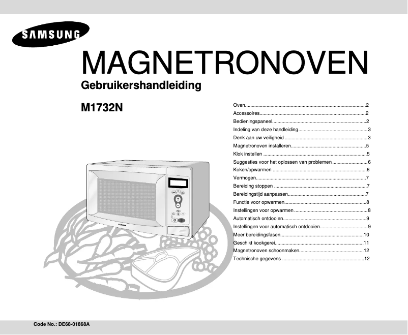 Page n°1 - Manuel utilisateur Samsung M1732N