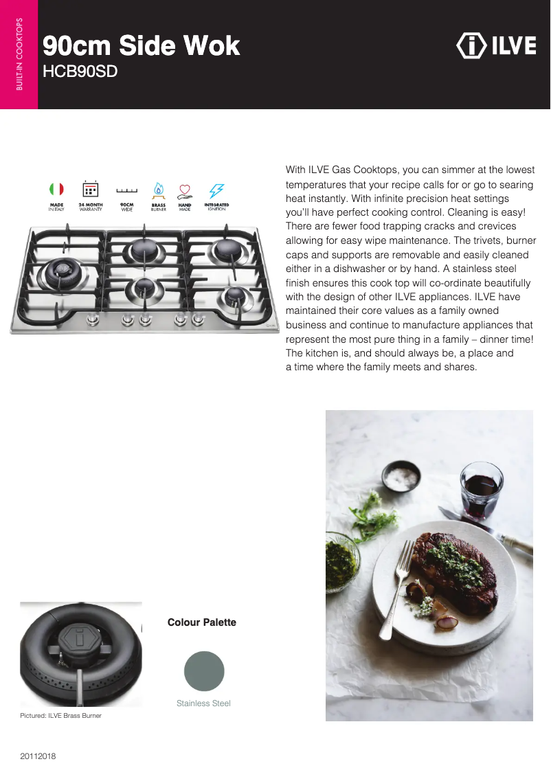 Image de la première page du manuel de l'appareil HCB90SDSS