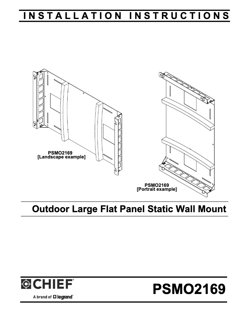 Image de la première page du manuel de l'appareil PSMO2169