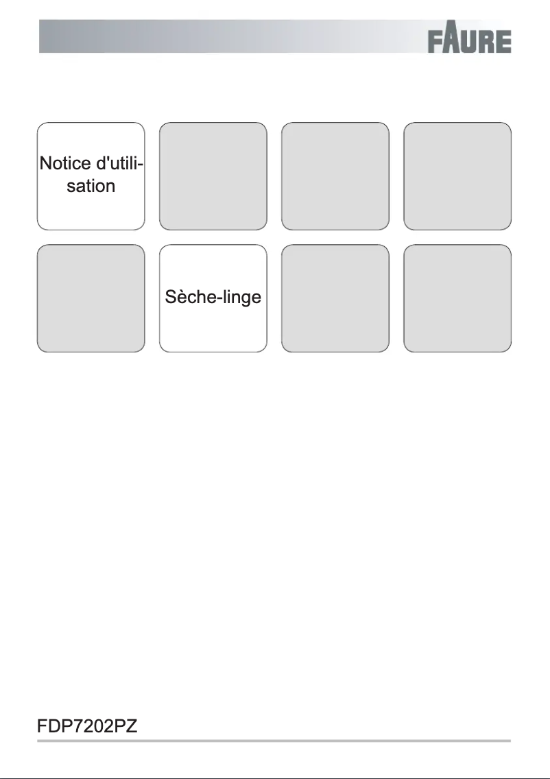 Page n°1 - Manuel utilisateur Faure FDP7202PZ