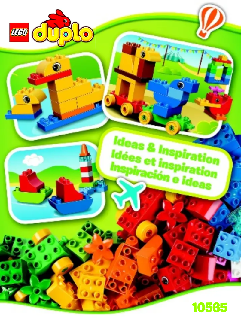 Page 1 de la notice Manuel utilisateur Lego Duplo 10565