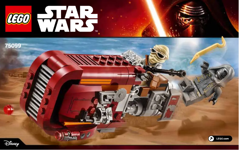 Page n°1 - Manuel utilisateur Lego Star Wars 75099