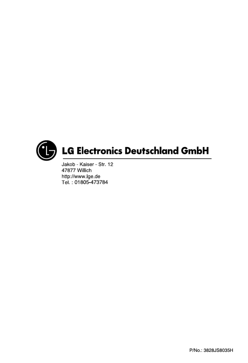 Imagen de la primera página del manual del dispositivo GC-204SA