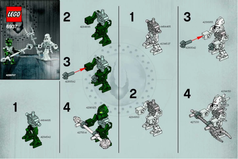 Page n°1 - Manuel utilisateur Lego Give Away