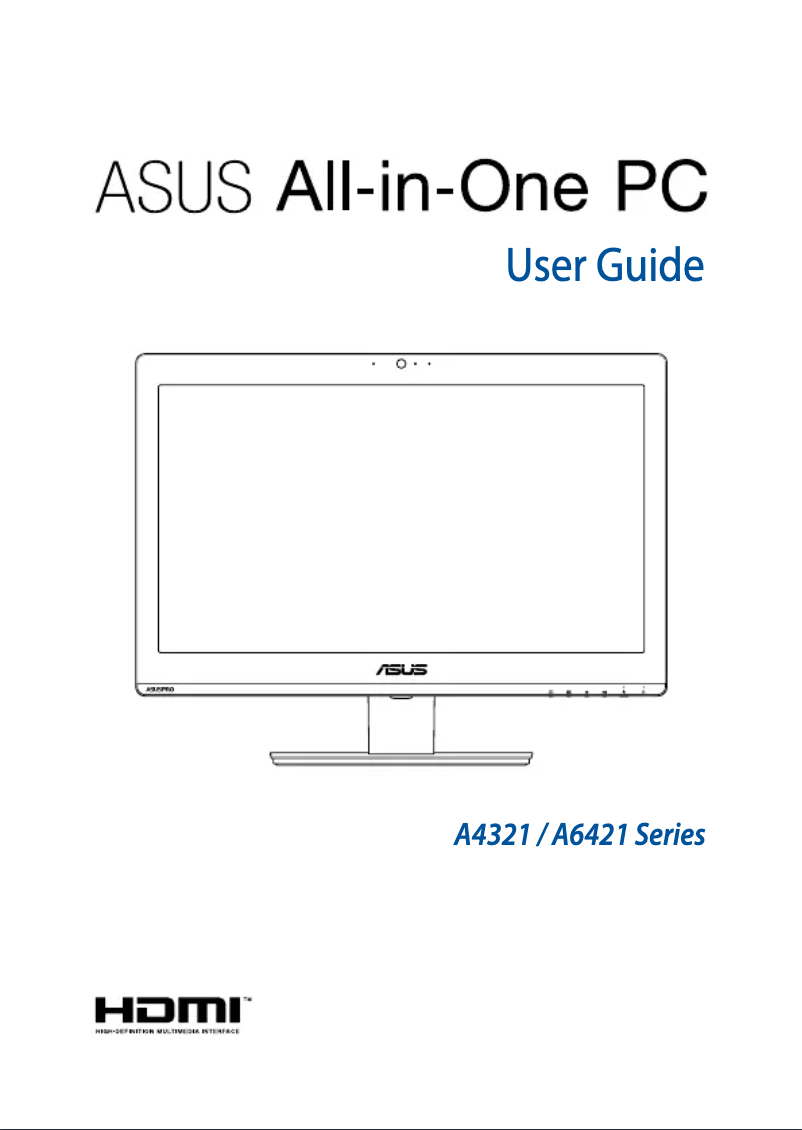 Page 1 de la notice Manuel utilisateur Asus A6421UKH