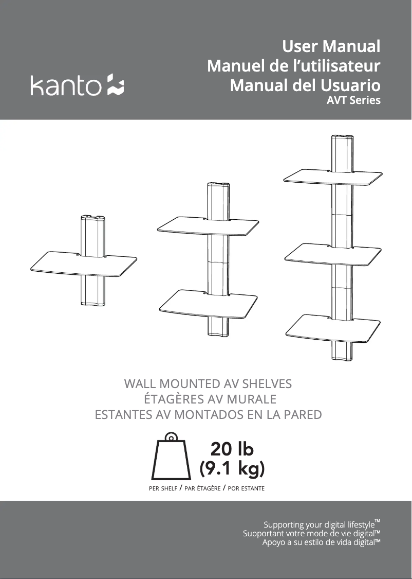 Image de la première page du manuel de l'appareil AVT1