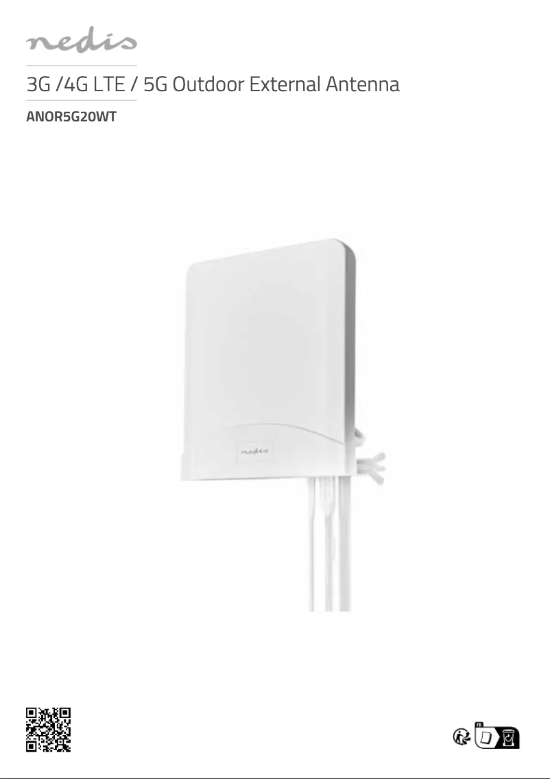 Page n°1 - Manuel utilisateur Nedis ANOR5G20WT