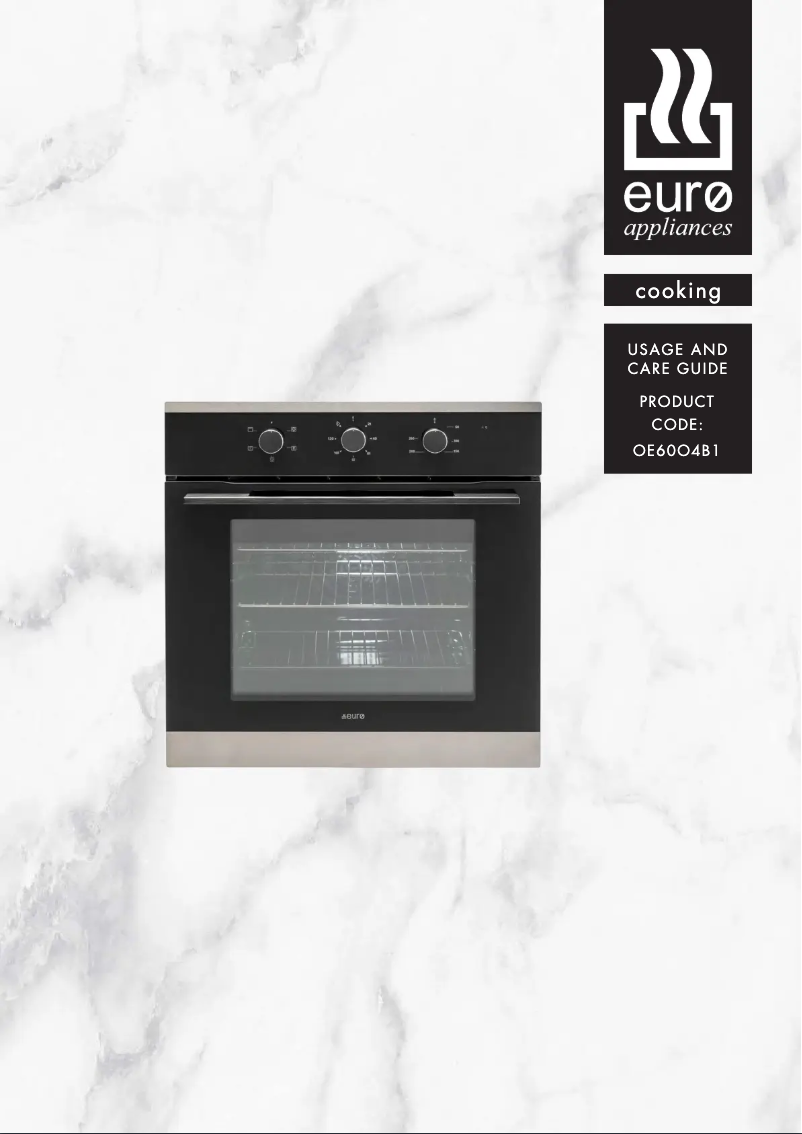 Page n°1 - Manuel utilisateur Euro Appliances OE60O4B1