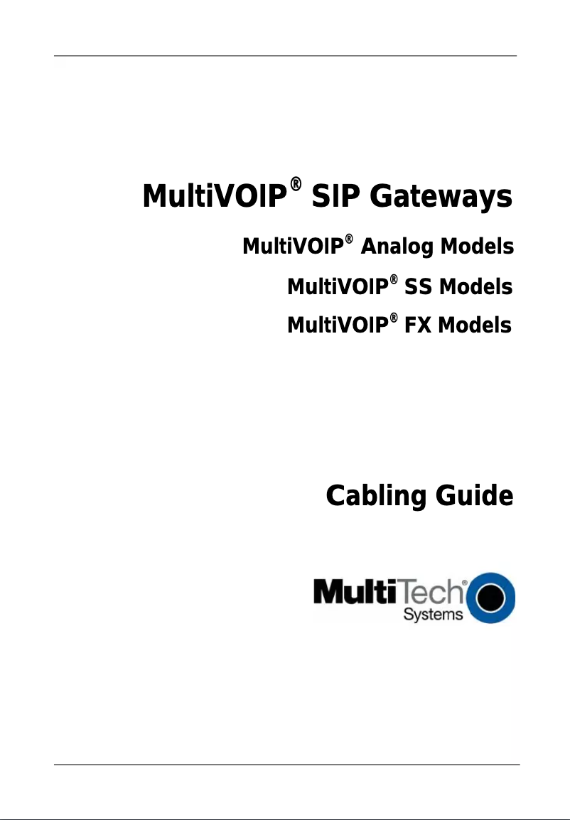 Image de la première page du manuel de l'appareil MVP210-FX