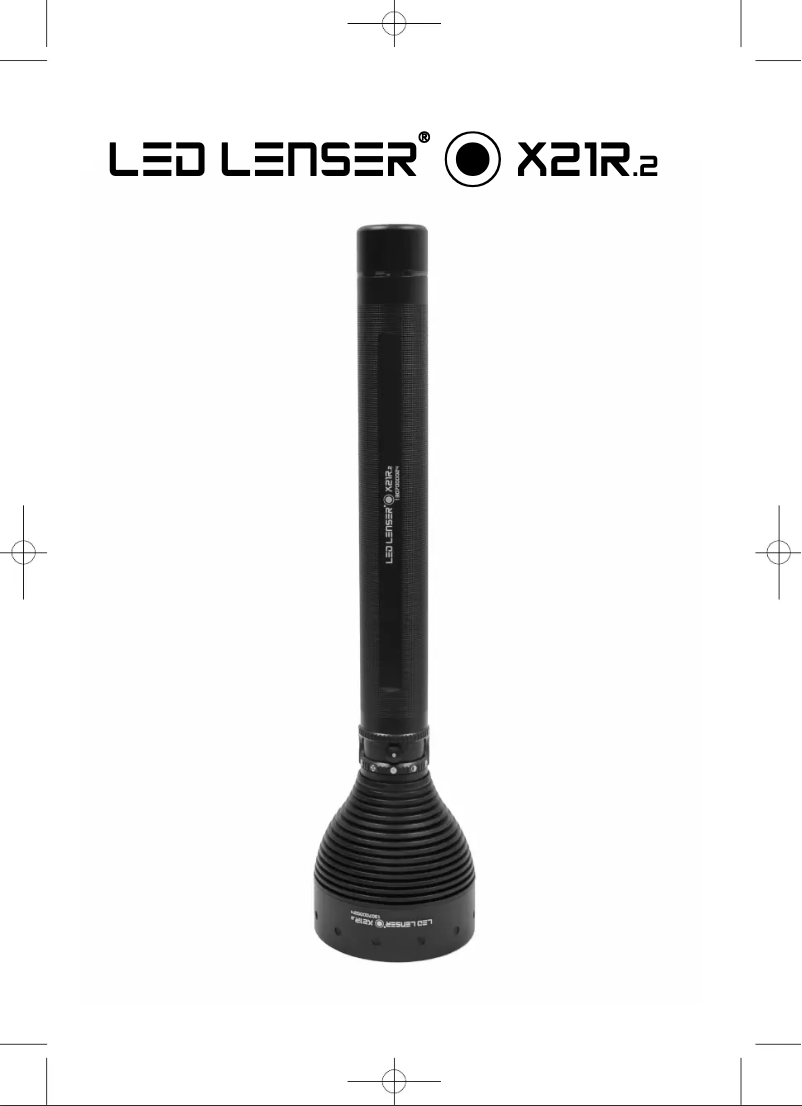 Image de la première page du manuel de l'appareil X21R.2