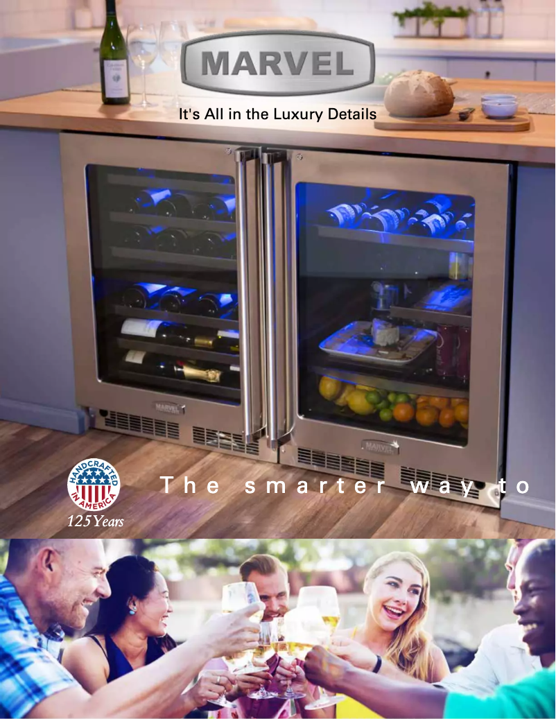 Page 1 de la notice Manuel utilisateur Marvel ML15BCG2RS