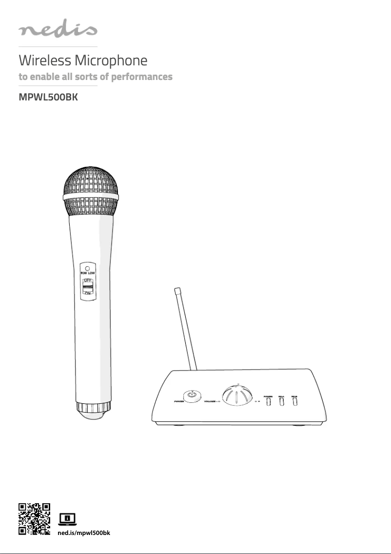 Page n°1 - Manuel utilisateur Nedis MPWL500BK