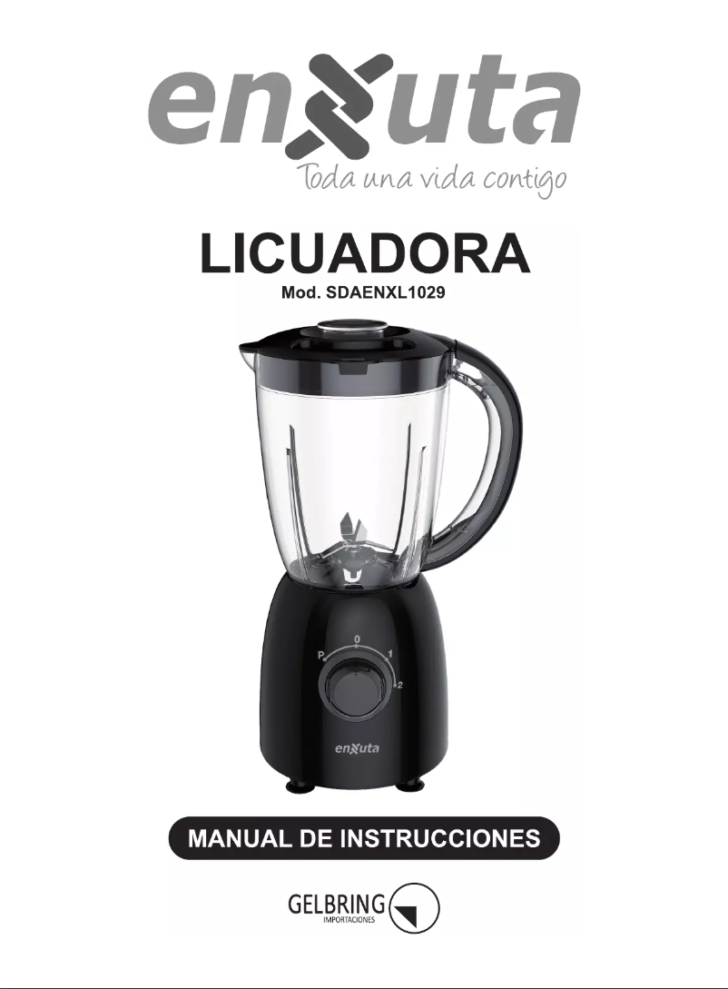 Page n°1 - Manuel utilisateur Enxuta SDAENXL1029