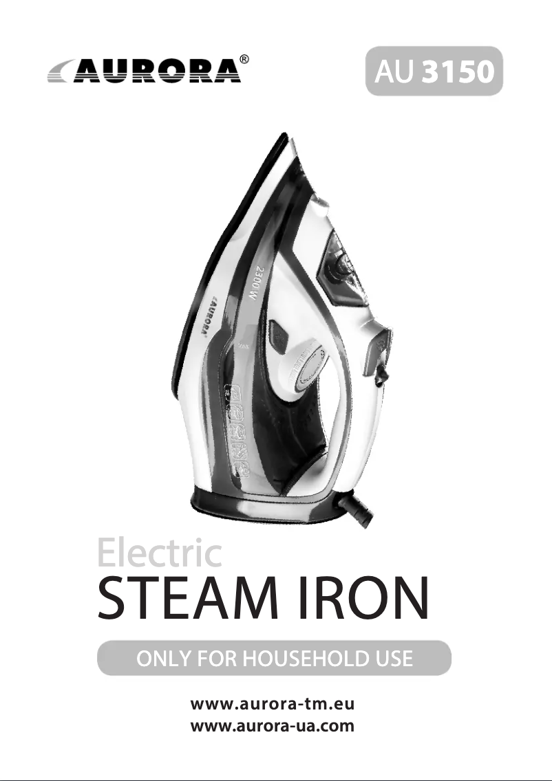 Image de la première page du manuel de l'appareil AU3150