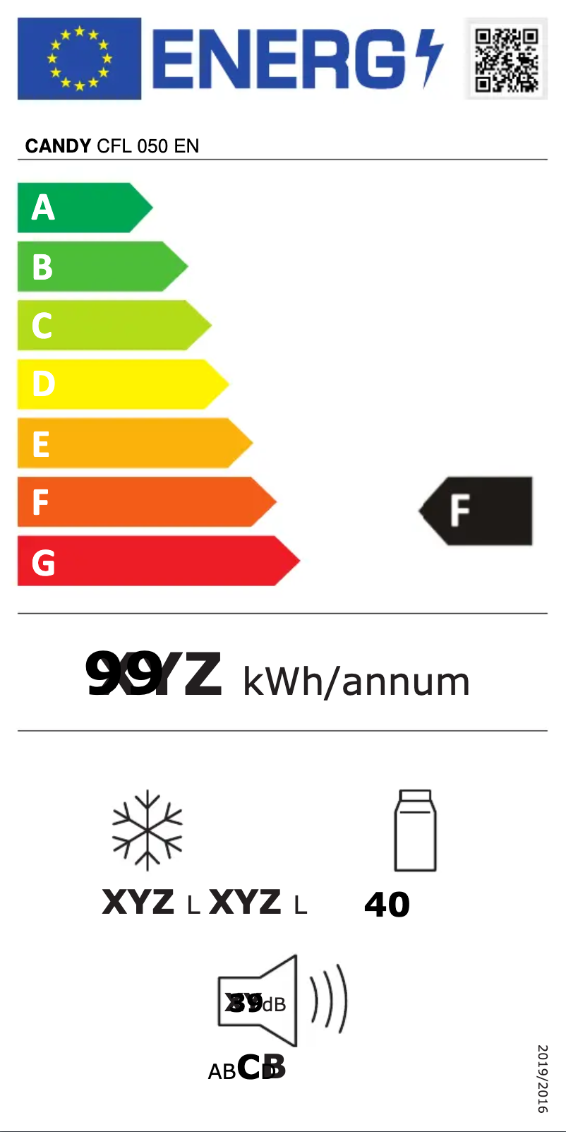 Image de la première page du manuel de l'appareil CFL 050 EN
