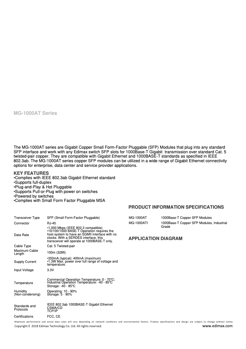 Página 1 del manual Manual de usuario Edimax MG-1000AT