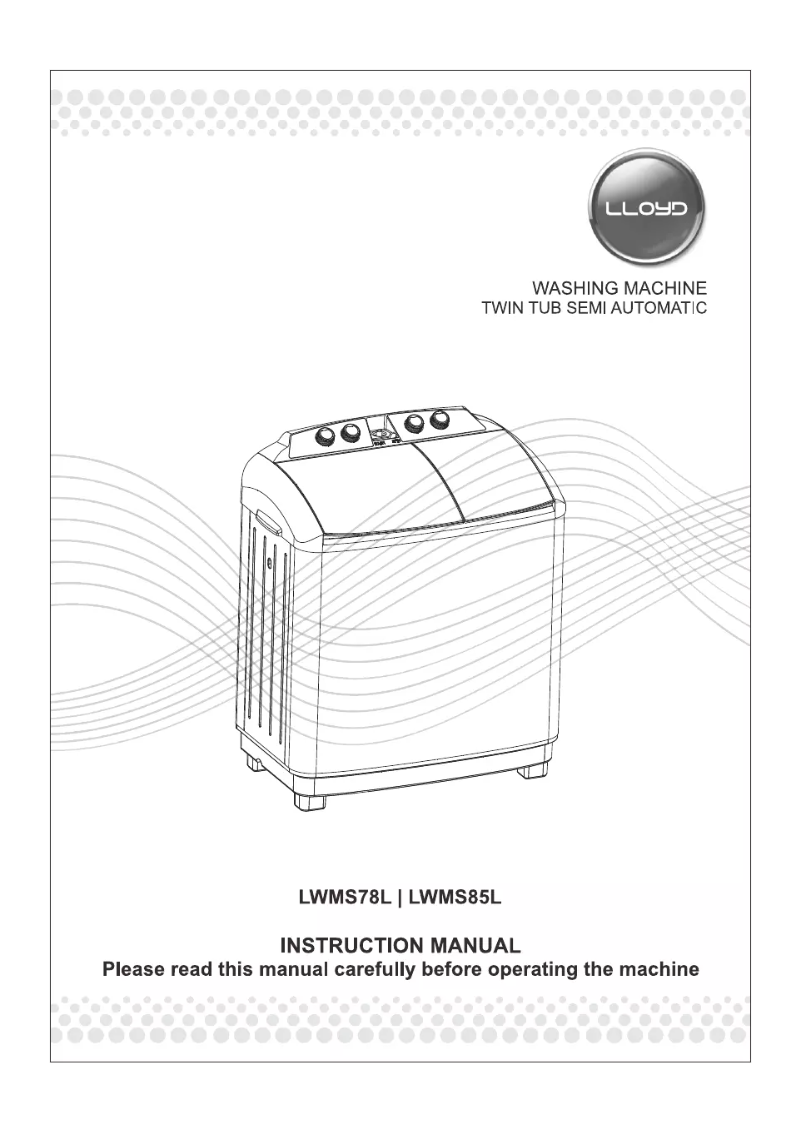Image de la première page du manuel de l'appareil LWMS78L