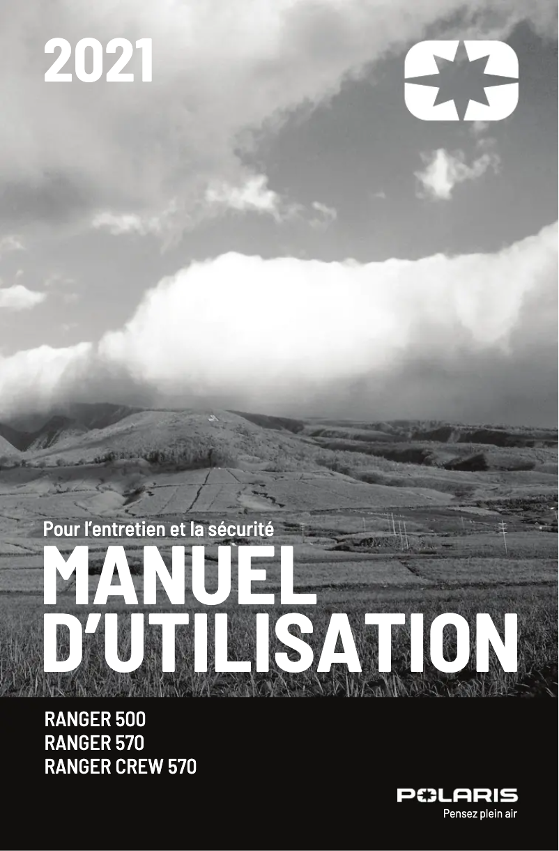 Page 1 de la notice Manuel utilisateur Polaris Ranger Crew 570 (2019)