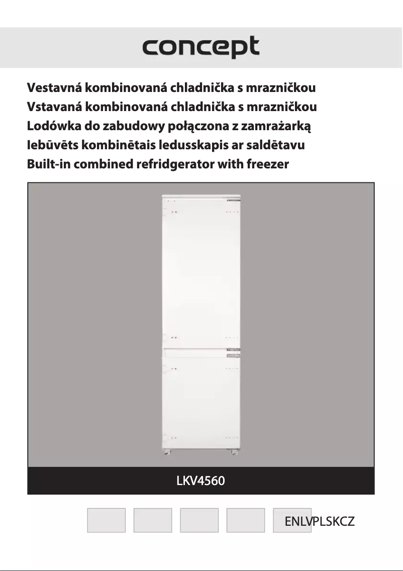 Page n°1 - Manuel utilisateur Concept LKV4560